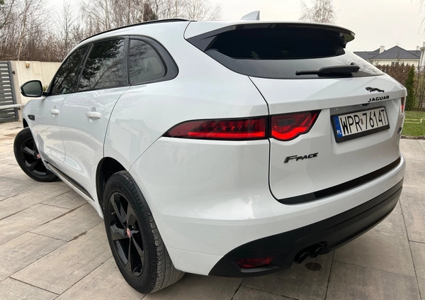 Jaguar F-Pace cena 133999 przebieg: 106220, rok produkcji 2019 z Trzcińsko-Zdrój małe 781